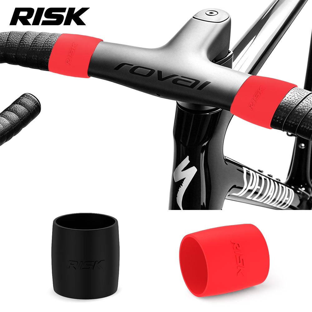 Bell Handlebar Ring - RISK 1쌍 고탄성 로드 자전거 핸들바