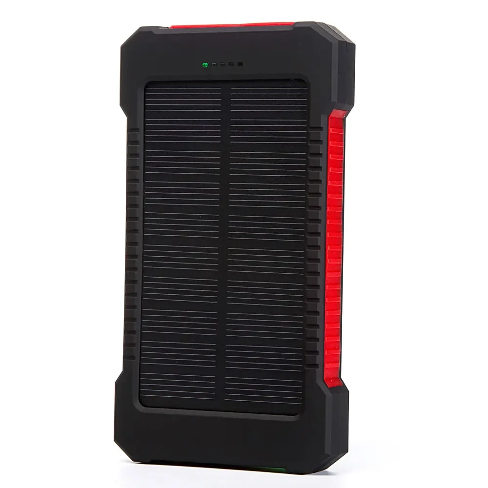 20000mAh 휴대용 태양광 보조베터리 방수 외장 배 - Usb Charger Dynamo 리뷰 및 가격