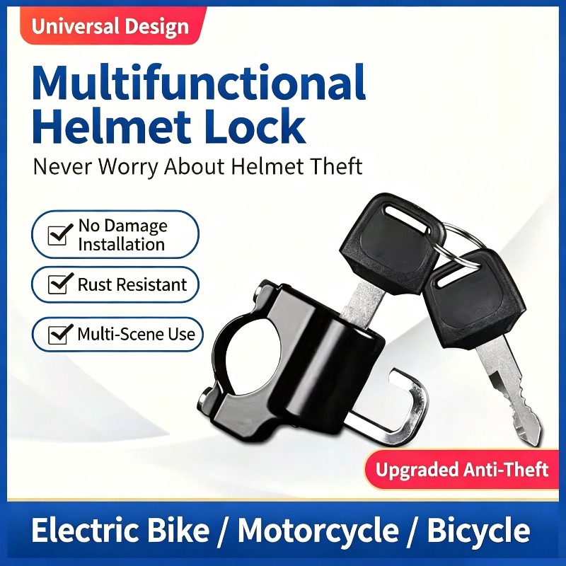 오토바이 스쿠터 전기자전거 자전거용 범용 헬멧 잠금장치 - Commuter Bike Lock 리뷰 및 가격