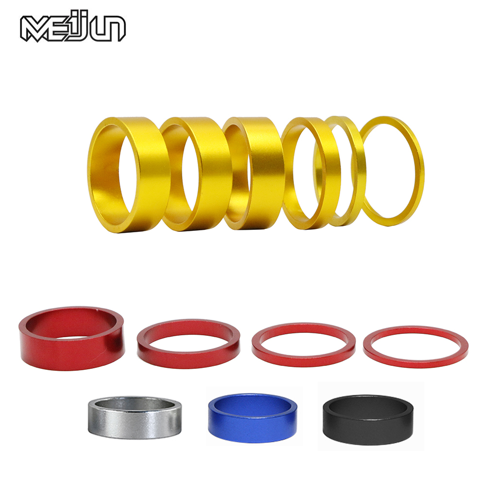 6개/세트 10mm MTB 로드 바이크 스템 헤드셋 스 - Bell Handlebar Ring 리뷰 및 가격
