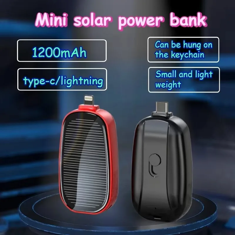 비상용 태양광 미니 휴대용 보조배터리 키체인 휴대용 충 - Usb Charger Dynamo 리뷰 및 가격