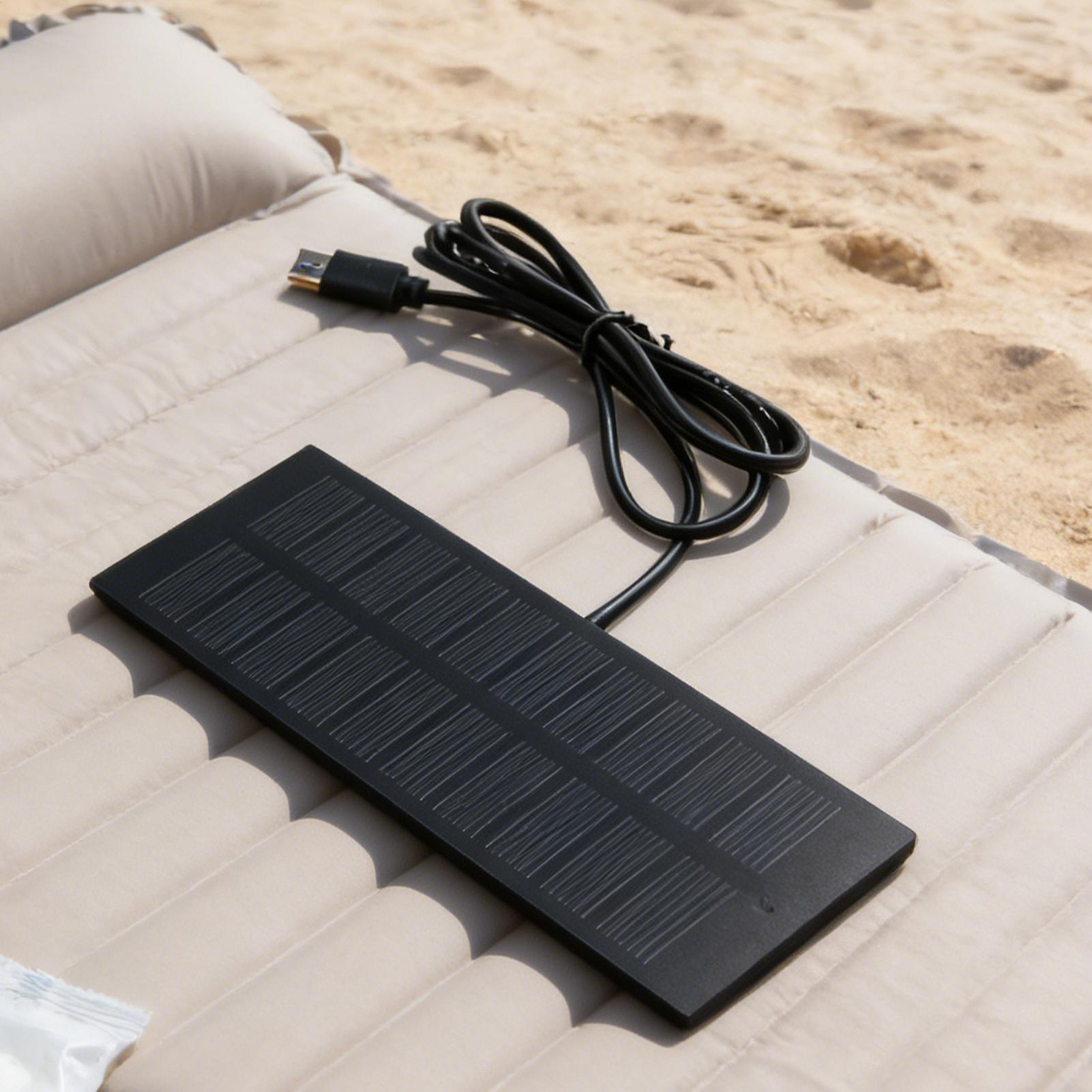 5W 5V 휴대용 태양광 패널 USB 태양광 패널 충전 - Usb Charger Dynamo 리뷰 및 가격