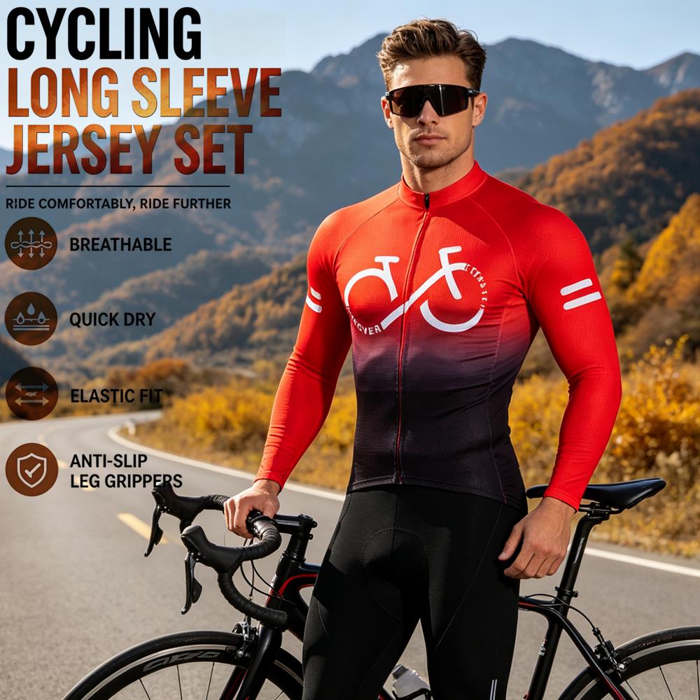 사이클링 슈트 봄 가을 산악자전거 사이클링 슈트 세트  - Cycling Commuter Trousers 리뷰 및 가격