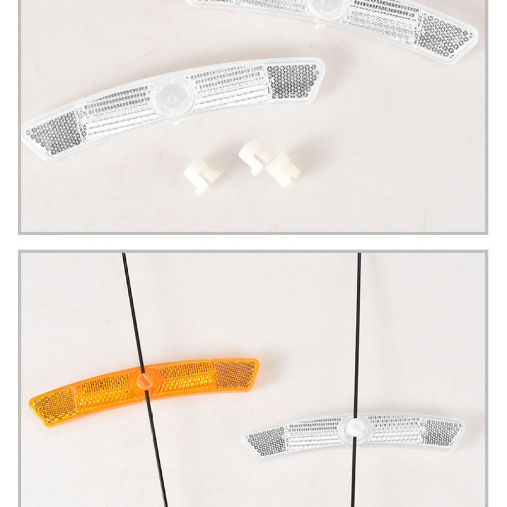 안전 장비 자전거 스포크 반사경 야간 주행 경고 클립  - Spoke Reflector Set 리뷰 및 가격