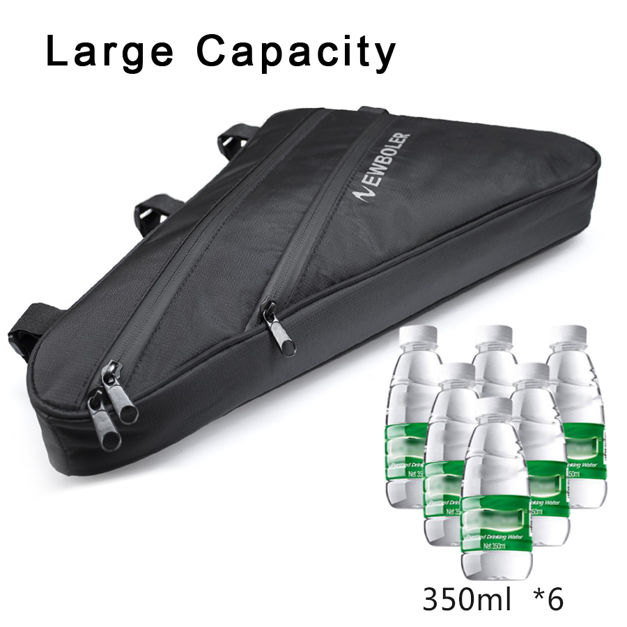 NEWBOLER 대형 자전거 삼각형 가방 자전거 프레임 - Cycling Commuter Backpack Waterproof 리뷰 및 가격