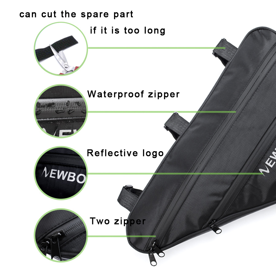NEWBOLER 대형 자전거 삼각형 가방 자전거 프레임 - Cycling Commuter Backpack Waterproof 리뷰 및 가격
